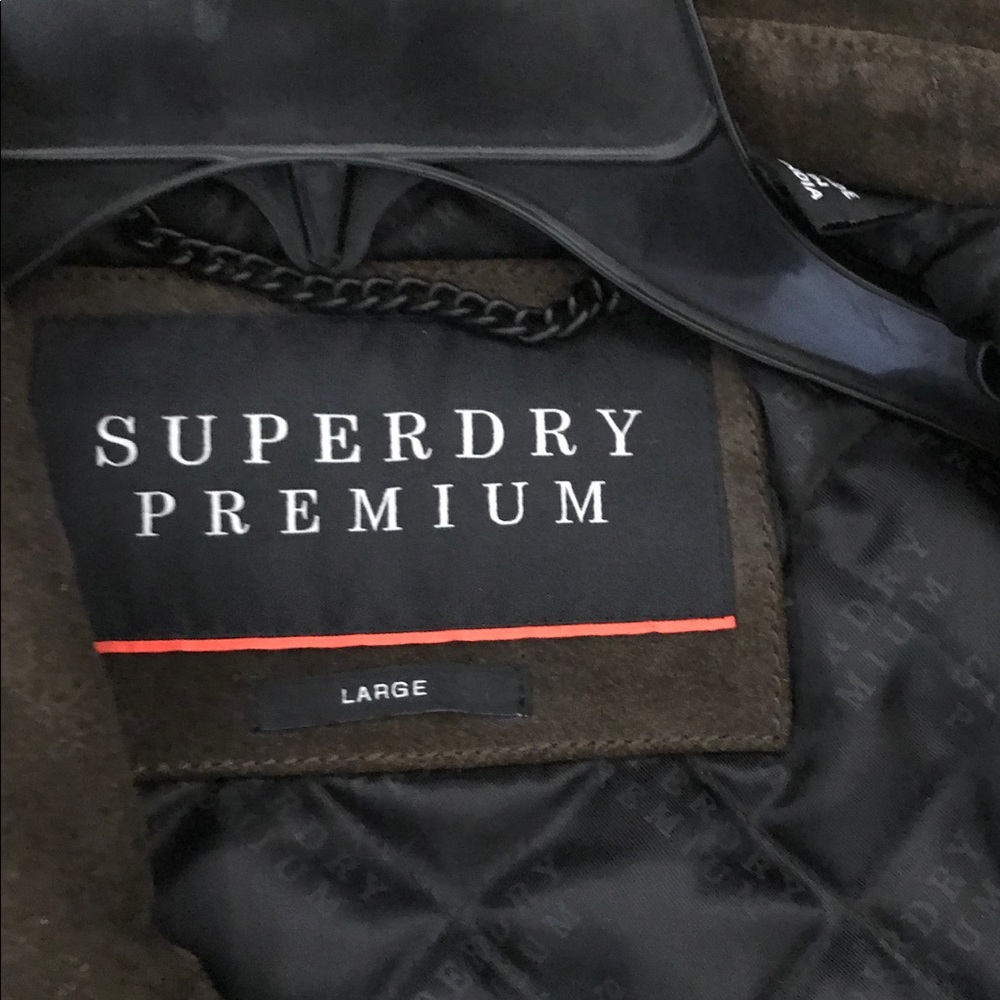 Superdry Leather Jacket - image 3